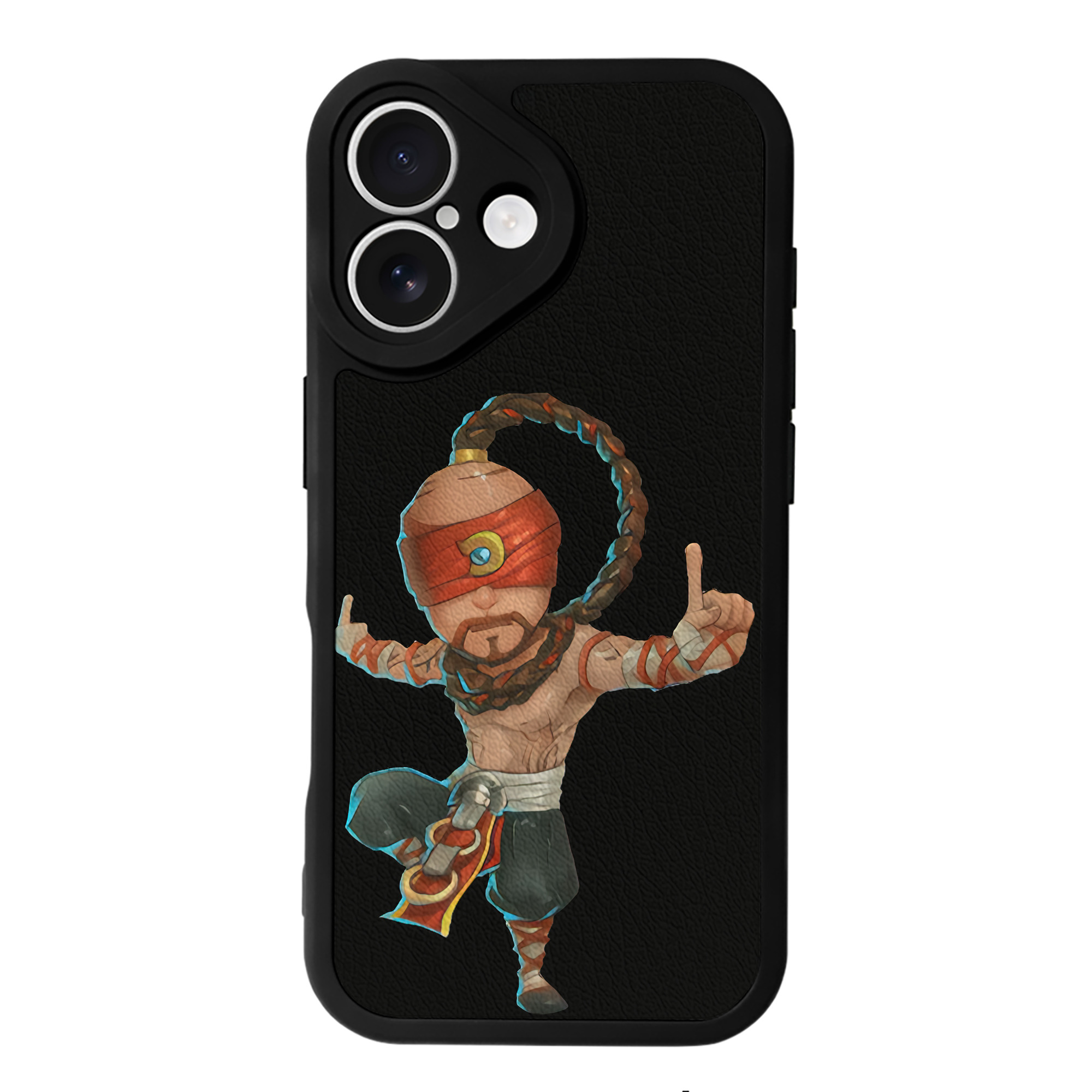 （画像用） リーグ・オブ・レジェンド League of Legends LOL 【iPhone 16シリーズ対応】シリコンスマホケース（レザー調） 材質：シリコン